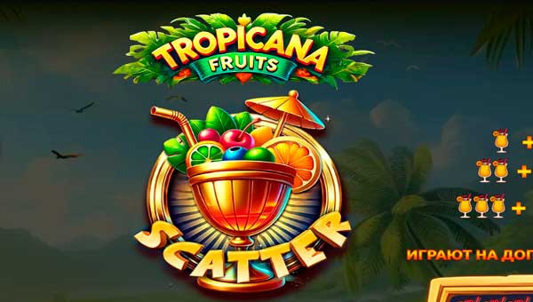 Cлот Tropicana Fruits перенесет вас на тропический остров