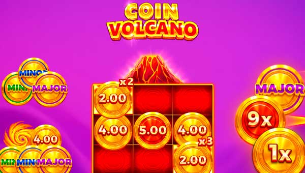 Слот Coin Volcano с элементами приключений