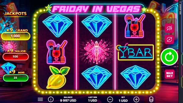 Слот Friday in Vegas