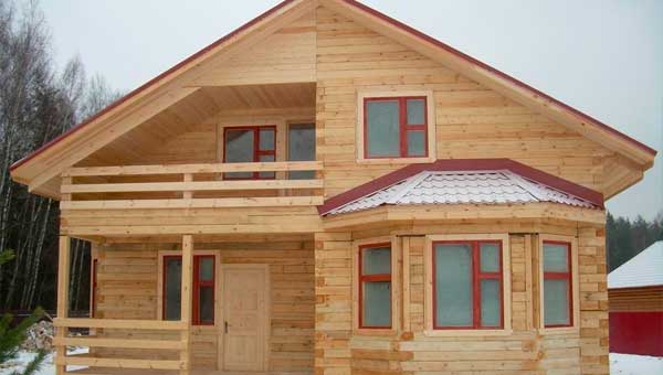 Что влияет на усадку деревянного брусового дома 
